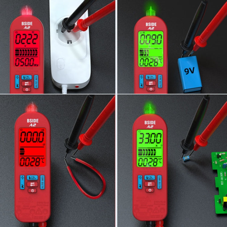 BSIDE A2 Charging Model Mini Digital Auto-Ranging Pencil Multimeter, Specification: Standard - free shipping - PMC TechLife - Order now!