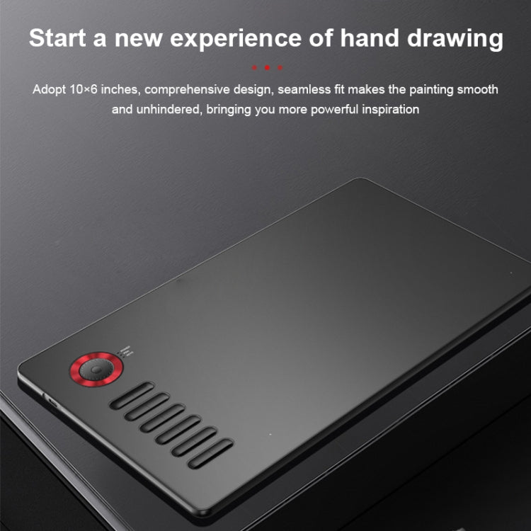 VEIKK A15PRO 10x6 inch 5080 LPI Type-C Interface Smart Touch Electronic Graphic Tablet (Blue) - free shipping - PMC Jewellery - Order now!
