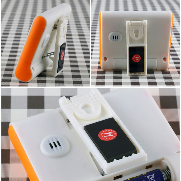 Kitchen Timer 24 Hours Digital Alarm Clock LCD Screen Magnetic Backing for Cooking Baking(Blue) - Digital Countdown by PMC TechLife | Online Shopping South Africa | PMC TechLife | Buy Now Pay Later Mobicred