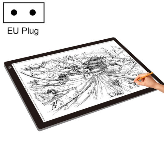 23W 12V LED Three Level of Brightness Dimmable A2 Acrylic Copy Boards Anime Sketch Drawing Sketchpad, EU Plug -  by PMC Jewellery | Online Shopping South Africa | PMC Jewellery | Buy Now Pay Later Mobicred