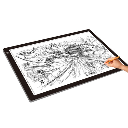 23W 12V LED Three Level of Brightness Dimmable A2 Acrylic Copy Boards Anime Sketch Drawing Sketchpad, EU Plug -  by PMC Jewellery | Online Shopping South Africa | PMC Jewellery | Buy Now Pay Later Mobicred