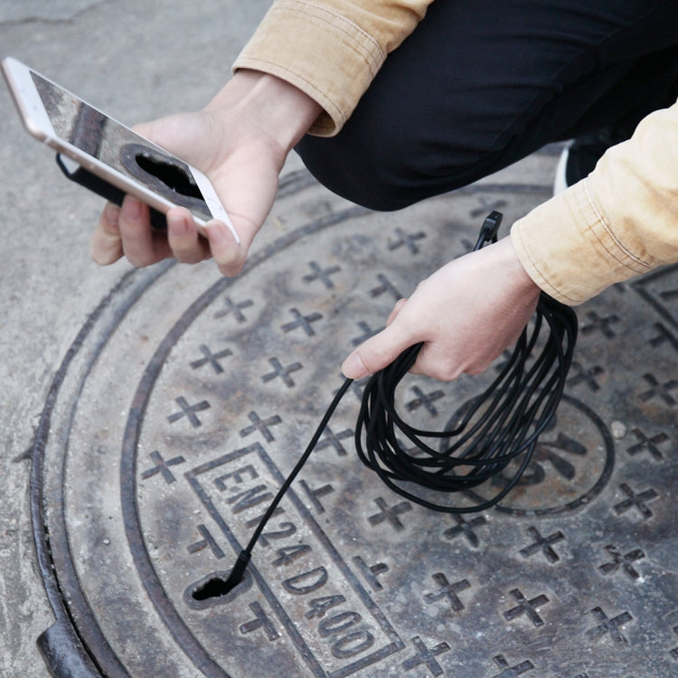 YPC110 8mm 2.0MP HD Camera WiFi Endoscope Snake Tube Inspection Camera with 8 LED, Waterproof IP68, Lens Diameter: 8mm, Length: 2m, Hard Line -  by PMC Jewellery | Online Shopping South Africa | PMC Jewellery | Buy Now Pay Later Mobicred