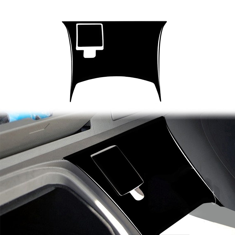 For Nissan 350Z 2003-2005 2pcs Car Rear Of Center Console Decorative Stickers, Left and Right Drive Universal - Car Interior Mouldings by PMC Jewellery | Online Shopping South Africa | PMC Jewellery | Buy Now Pay Later Mobicred