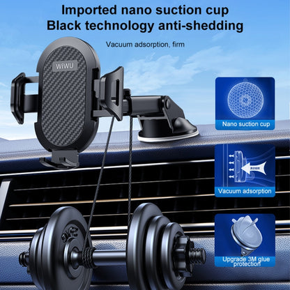 WIWU CH015 Car Suction Cup Type Extendable Bracket - Car Holders by WIWU | Online Shopping South Africa | PMC Jewellery | Buy Now Pay Later Mobicred