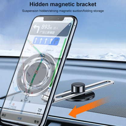 WIWU CH025 Zinc Alloy Hidden Car Magnetic Bracket - Car Holders by WIWU | Online Shopping South Africa | PMC Jewellery | Buy Now Pay Later Mobicred