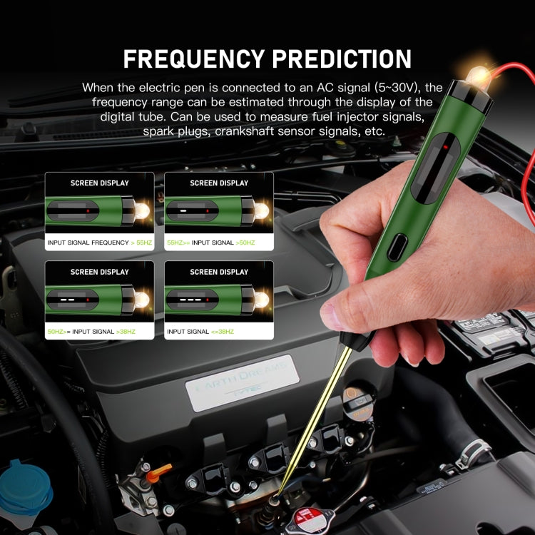 TopDiag P50 Car Digital Display Positive Load Voltage Measuring Instrument with Light - Electronic Test by PMC TechLife | Online Shopping South Africa | PMC TechLife | Buy Now Pay Later Mobicred