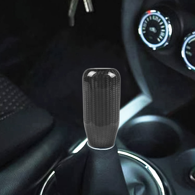 Universal Car Real Carbon Fiber Gear Head (Red) - Shift Knob by PMC TechLife | Online Shopping South Africa | PMC TechLife | Buy Now Pay Later Mobicred