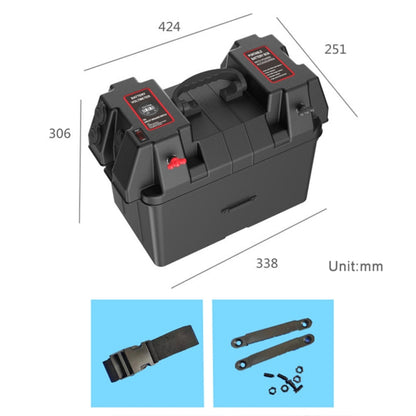 Outdoor Portable Multifunctional Battery Box 12V USB Output Emergency Power Supply - EV Charger Accessories by PMC Jewellery | Online Shopping South Africa | PMC Jewellery