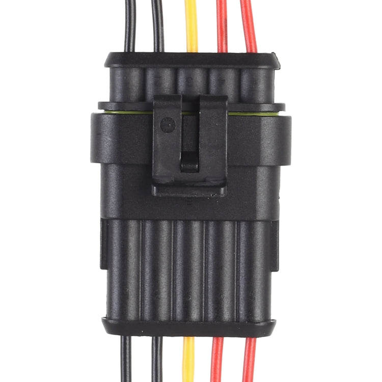 10pcs 5P Car Waterproof Plug Car Connector Plug-In, Length���10cm - Cables & Connectors by PMC TechLife | Online Shopping South Africa | PMC TechLife | Buy Now Pay Later Mobicred