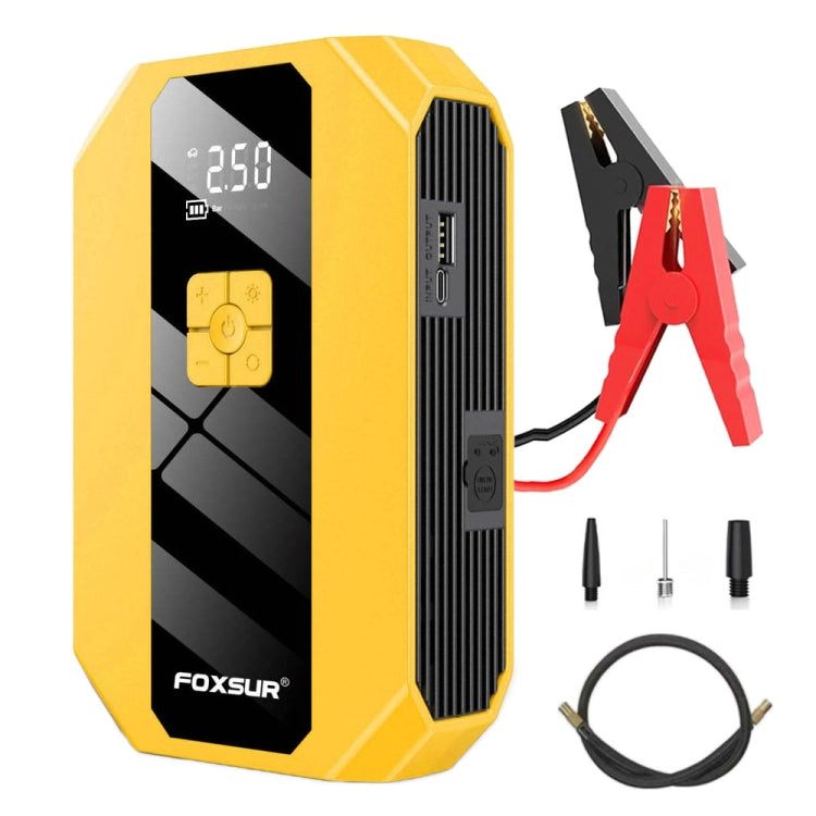 FOXSUR FJS-900 12V Car Multifunctional Emergency Start Power Supply Portable Air Pump - Power Bank by FOXSUR | Online Shopping South Africa | PMC Jewellery | Buy Now Pay Later Mobicred