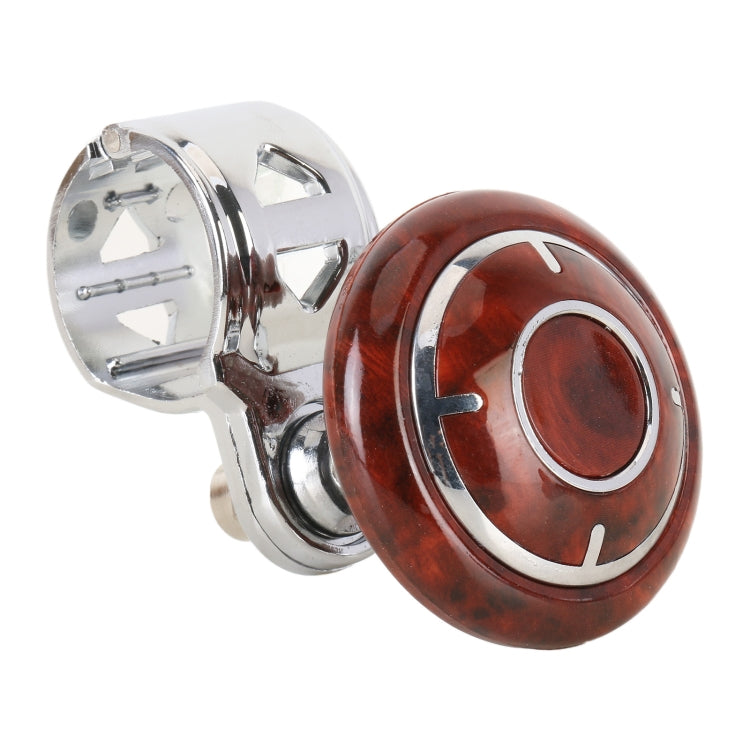 YI-71 Car Steering Wheel Booster Ball Car Power Handle (Walnut wood) - Steering Wheel Accessories by PMC TechLife | Online Shopping South Africa | PMC TechLife | Buy Now Pay Later Mobicred