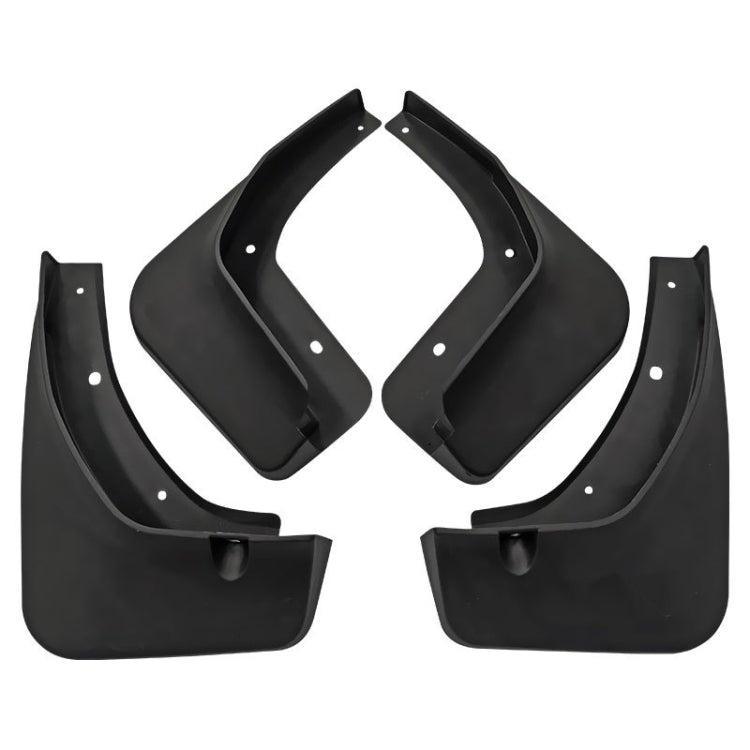 For MG ZS 2020-2021 4pcs/Set Car Auto Soft Plastic Splash Flaps Fender Guard - Mudguards by PMC TechLife | Online Shopping South Africa | PMC TechLife | Buy Now Pay Later Mobicred