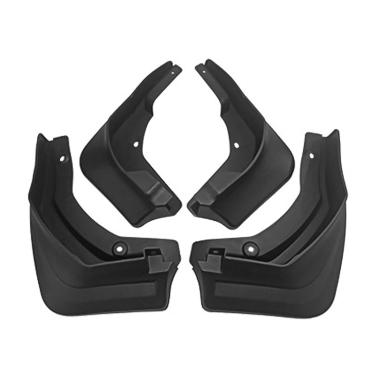For Mercedes-Benz E-class Sport 2016 4pcs/Set Car Auto Soft Plastic Splash Flaps Fender Guard - Mudguards by PMC TechLife | Online Shopping South Africa | PMC TechLife | Buy Now Pay Later Mobicred