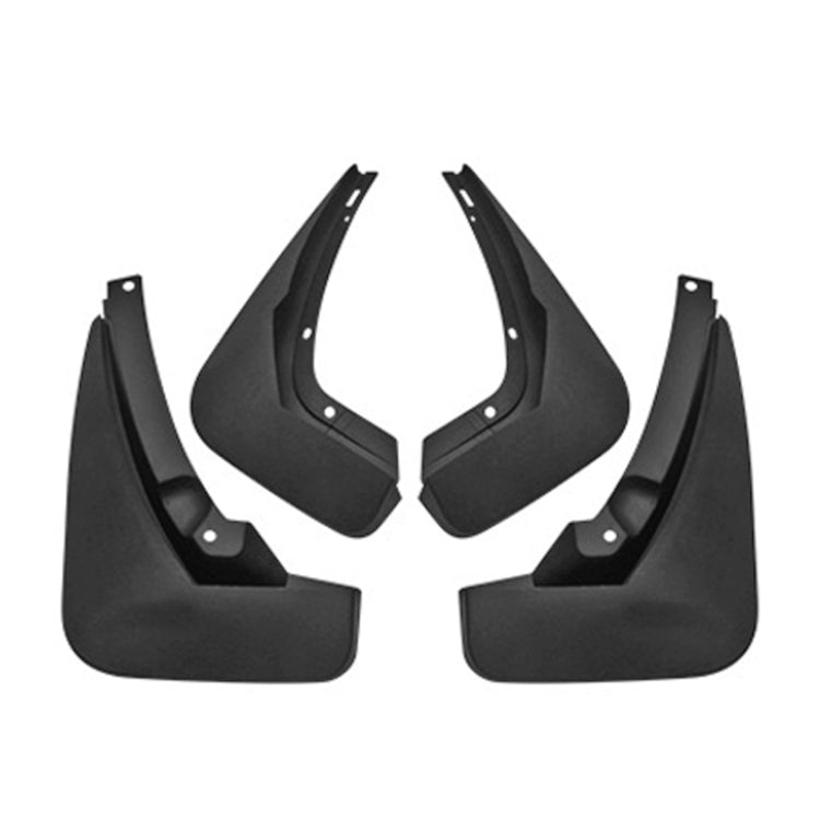 For Jaguar XEL 2018-2019 4pcs/Set Car Auto Soft Plastic Splash Flaps Fender Guard - Mudguards by PMC TechLife | Online Shopping South Africa | PMC TechLife | Buy Now Pay Later Mobicred