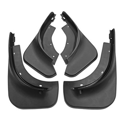 For Volkswagen Touareg 2005-2010 4pcs/Set Car Auto Soft Plastic Splash Flaps Fender Guard, without Wheel Eyebrow - Mudguards by PMC Jewellery | Online Shopping South Africa | PMC Jewellery