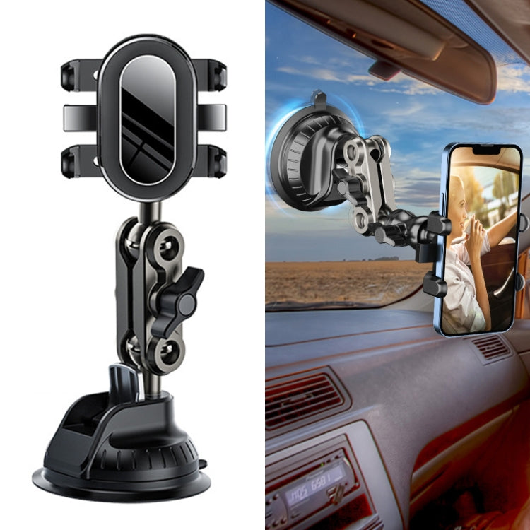 Car Universal Overhead Camera Suction Cup Phone Holder, Short Style - Car Holders by PMC Jewellery | Online Shopping South Africa | PMC Jewellery | Buy Now Pay Later Mobicred