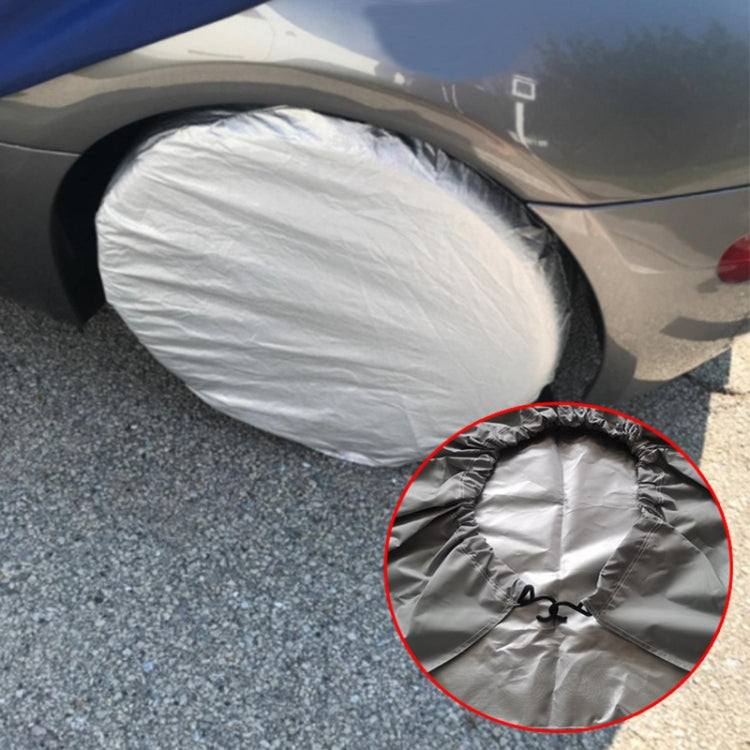 4pcs / Set Car Tire 420D Oxford Cloth Protective Cover, Diameter: 76-81cm, Width: 34cm - Window Foils & Solar Protection by PMC TechLife | Online Shopping South Africa | PMC TechLife | Buy Now Pay Later Mobicred