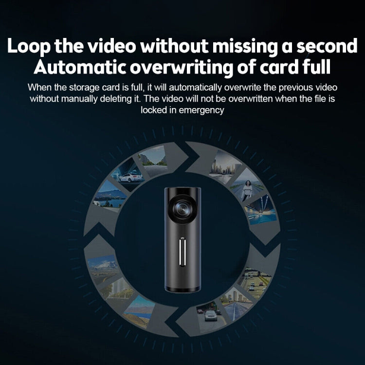 Car 1080P HD WiFi Driving Recorder, Supports Mobile APP Link & Automatic Loop Recording - Car DVRs by PMC TechLife | Online Shopping South Africa | PMC TechLife | Buy Now Pay Later Mobicred