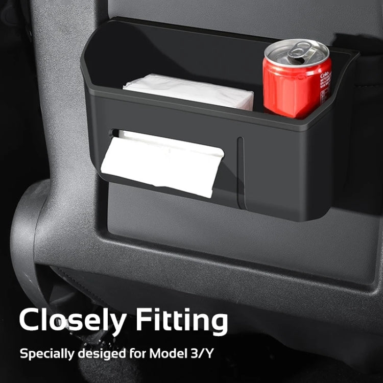 For Tesla Model Y / 3 Car Front Seat Back Storage Box - Stowing Tidying by PMC Jewellery | Online Shopping South Africa | PMC Jewellery | Buy Now Pay Later Mobicred