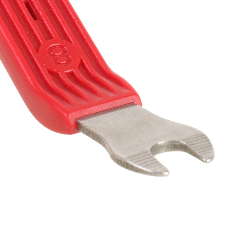 6-8 inch Short Car Door Panel Removal Rubber Buckle Screwdriver (Red) - Hand Tool Sets by PMC Jewellery | Online Shopping South Africa | PMC Jewellery | Buy Now Pay Later Mobicred