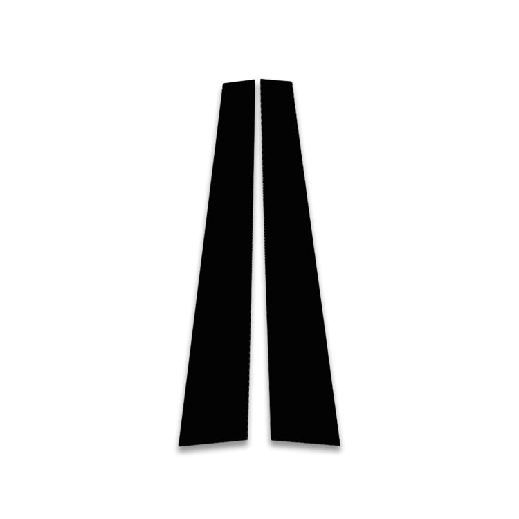 Car B Pillar Decorative Sticker for BMW X5 E70 2008-2013, Left and Right Drive Universal(Black) - Car Interior Mouldings by PMC TechLife | Online Shopping South Africa | PMC TechLife | Buy Now Pay Later Mobicred