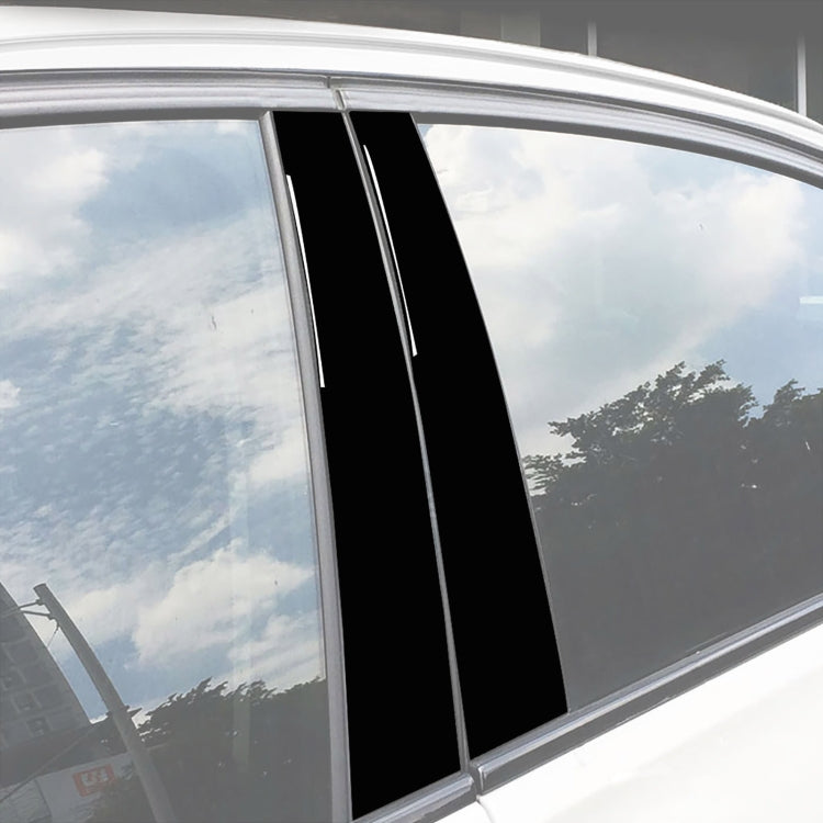 Car B Pillar Decorative Sticker for BMW X5 E70 2008-2013, Left and Right Drive Universal(Black) - Car Interior Mouldings by PMC TechLife | Online Shopping South Africa | PMC TechLife | Buy Now Pay Later Mobicred