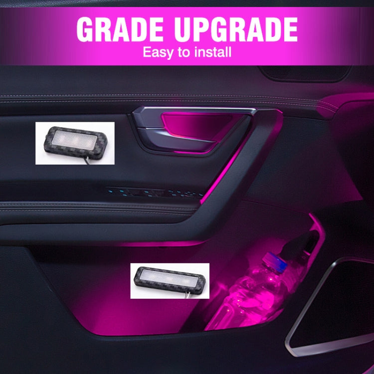 Car 4 in 1 LED Ambient Light Door Decorative Light (Red Light) - Door Lights by PMC TechLife | Online Shopping South Africa | PMC TechLife | Buy Now Pay Later Mobicred