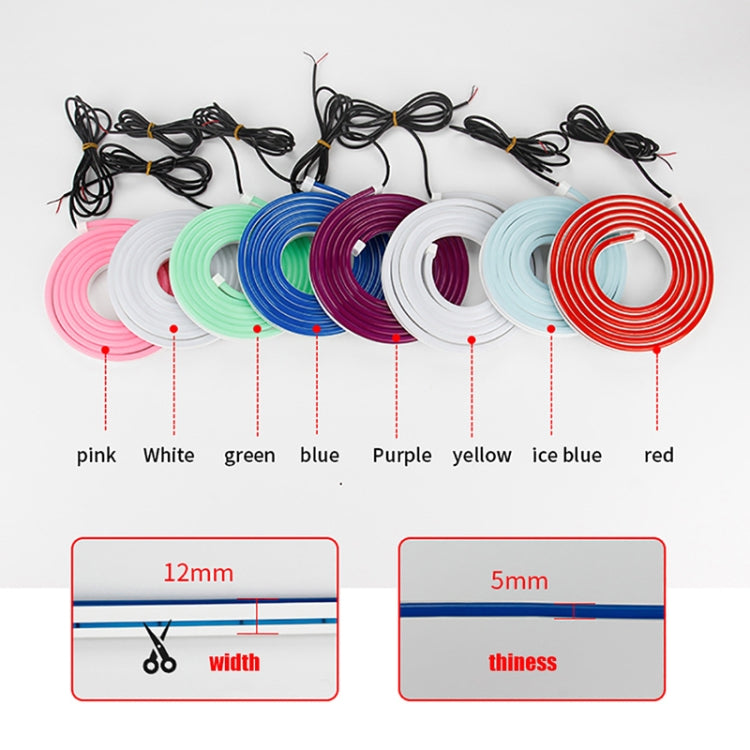 1.8m Car Daytime Running Super Bright Decorative LED Atmosphere Light (Red Light) - Decorative Lights by PMC TechLife | Online Shopping South Africa | PMC TechLife