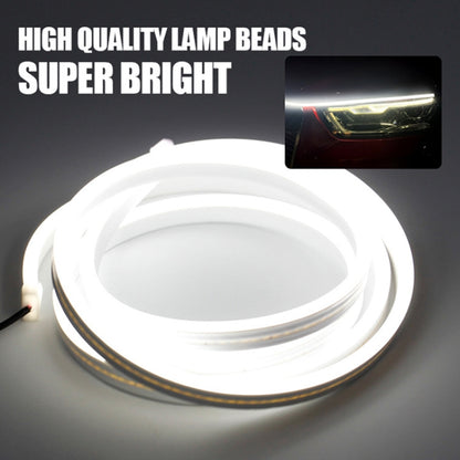 2m Car Daytime Running Super Bright Decorative LED Atmosphere Light (Yellow Light) - Decorative Lights by PMC Jewellery | Online Shopping South Africa | PMC Jewellery | Buy Now Pay Later Mobicred