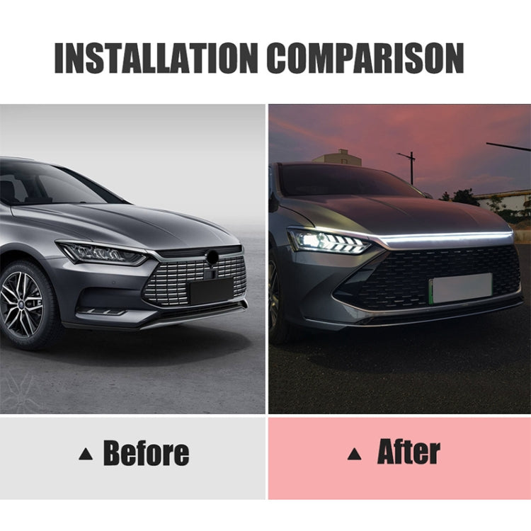 2m Car Daytime Running Super Bright Decorative LED Atmosphere Light (Purple Light) - Decorative Lights by PMC TechLife | Online Shopping South Africa | PMC TechLife | Buy Now Pay Later Mobicred