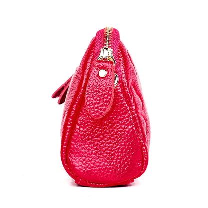 2026 Multifunctional Litchi Texture Women Large Capacity Hand Wallet Shell bag with Card Slots(Light Pink) - Wallets by PMC Jewellery | Online Shopping South Africa | PMC Jewellery | Buy Now Pay Later Mobicred