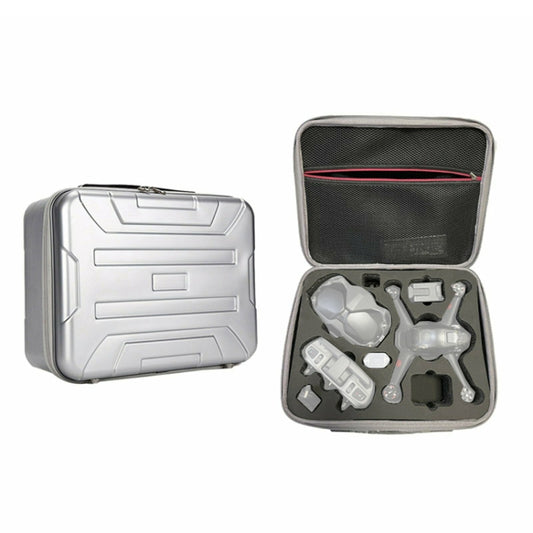 Portable Hard Case Carrying Travel Storage Box Waterproof Hard Case Storage Bag for DJI FPV(Silver) - Case & Bags by PMC Jewellery | Online Shopping South Africa | PMC Jewellery | Buy Now Pay Later Mobicred