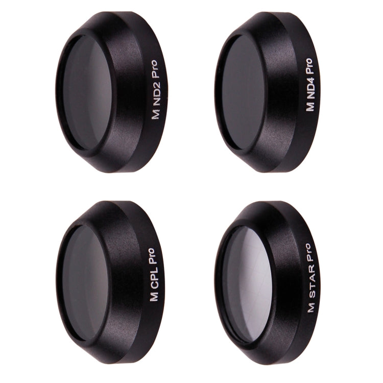 4 in 1 HD Drone Star Effect + ND2 + ND4 + CPL Lens Filter Kits for DJI MAVIC Pro - Mavic Lens Filter by PMC Jewellery | Online Shopping South Africa | PMC Jewellery | Buy Now Pay Later Mobicred