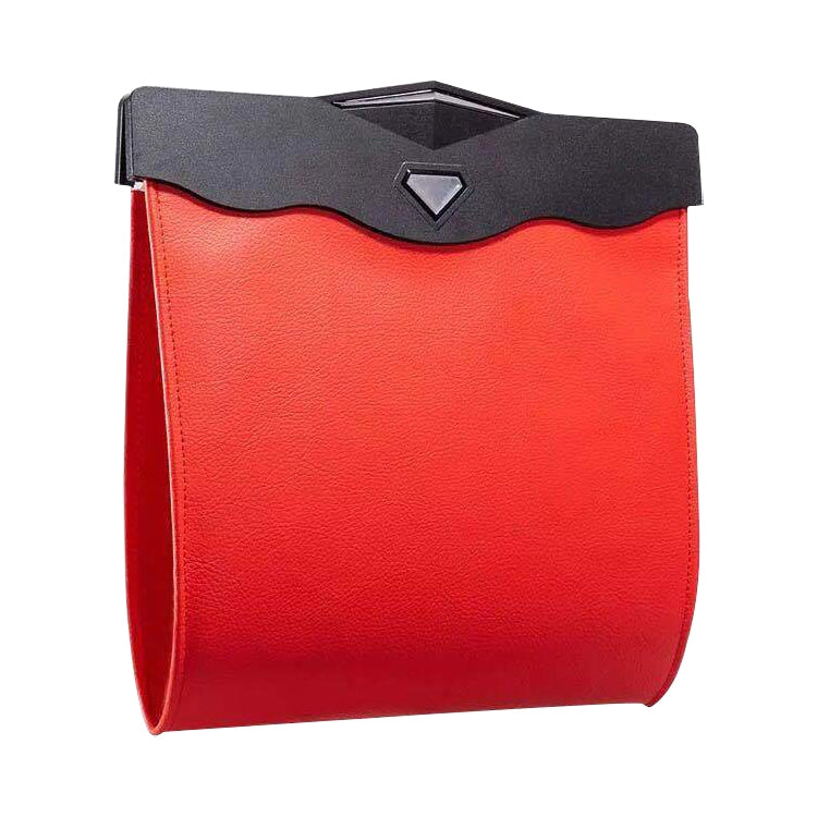 Car Multifunctional LED Design Hanging Folding Garbage Bin Storage Box (Red) - Stowing Tidying by PMC TechLife | Online Shopping South Africa | PMC TechLife | Buy Now Pay Later Mobicred