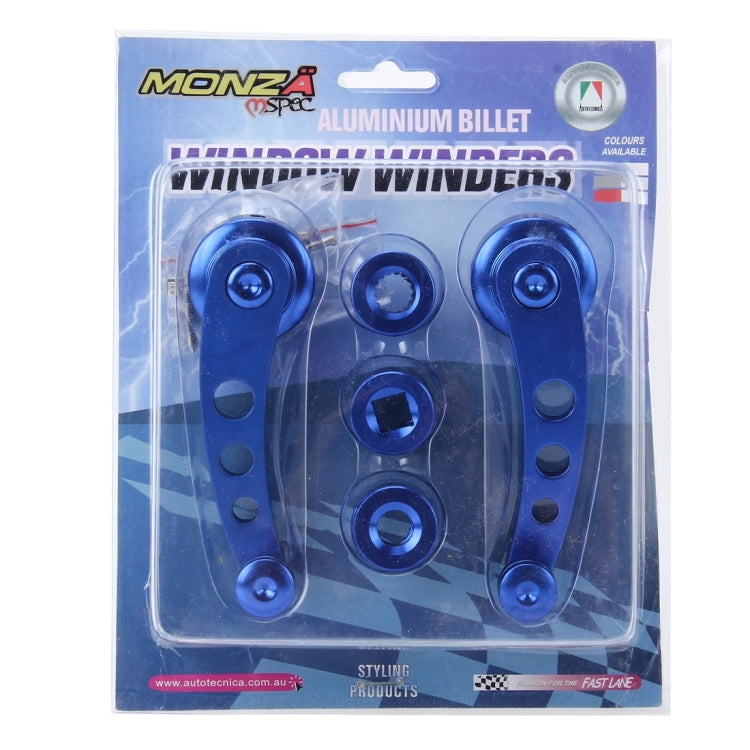 1 Pair Universal Car Wagon Door Window Crank Handle Winder  Manual Door Crank Handle Window Winders(Blue) - Ornaments by PMC TechLife | Online Shopping South Africa | PMC TechLife | Buy Now Pay Later Mobicred