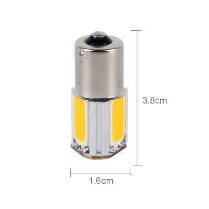 2 PCS 1156/Ba15s 5W 4 COB LEDs Car Turn Light, DC 12V(Yellow Light) - Arrow Turn Lights by PMC Jewellery | Online Shopping South Africa | PMC Jewellery | Buy Now Pay Later Mobicred