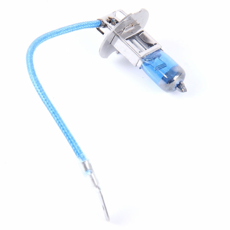 2 PCS H3  Halogen Head Lamp 12V 100W 2400 LM 5000K Warm White Light - Halogen Lights by PMC TechLife | Online Shopping South Africa | PMC TechLife | Buy Now Pay Later Mobicred