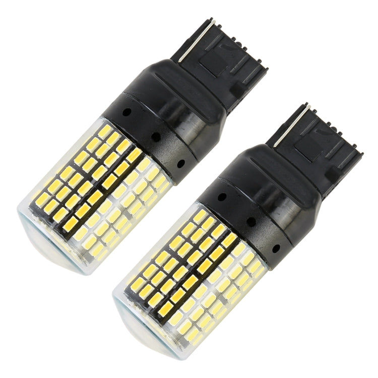 2 PCS T20 / 7440 DC12V / 18W / 1080LM Car Auto Turn Lights with SMD-3014 Lamps (White Light) - Arrow Turn Lights by PMC Jewellery | Online Shopping South Africa | PMC Jewellery | Buy Now Pay Later Mobicred