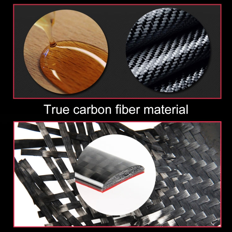 Carbon Fibre Car Dashboard Frame Decorative Sticker for Audi Q3 2013-2018 - Car Interior Mouldings by PMC TechLife | Online Shopping South Africa | PMC TechLife | Buy Now Pay Later Mobicred