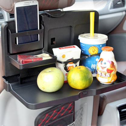 SHUNWEI SD-1503 Vehicle Multi-function Foldable Tray Back Seat Table Drink Food Cup Holder Travel Dining Tray Organzier - Stowing Tidying by SHUNWEI | Online Shopping South Africa | PMC Jewellery | Buy Now Pay Later Mobicred