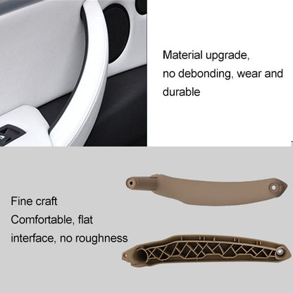 Car Interior Right Handle Inner Door Armrest Panel Pull 51416969402 for BMW X5 / X6, Left Drive(Grey) - Door Handles by PMC Jewellery | Online Shopping South Africa | PMC Jewellery