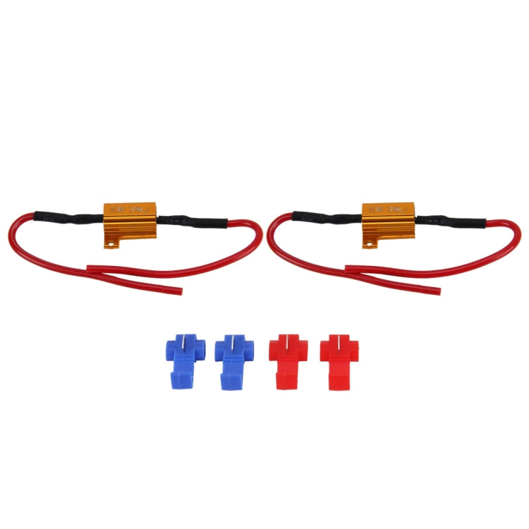 2 PCS Car Canbus Error Canceller Decoder Load Resistor LED 10W 39 Ohm No Blinking Decoder - Headlight Ballast by PMC TechLife | Online Shopping South Africa | PMC TechLife | Buy Now Pay Later Mobicred