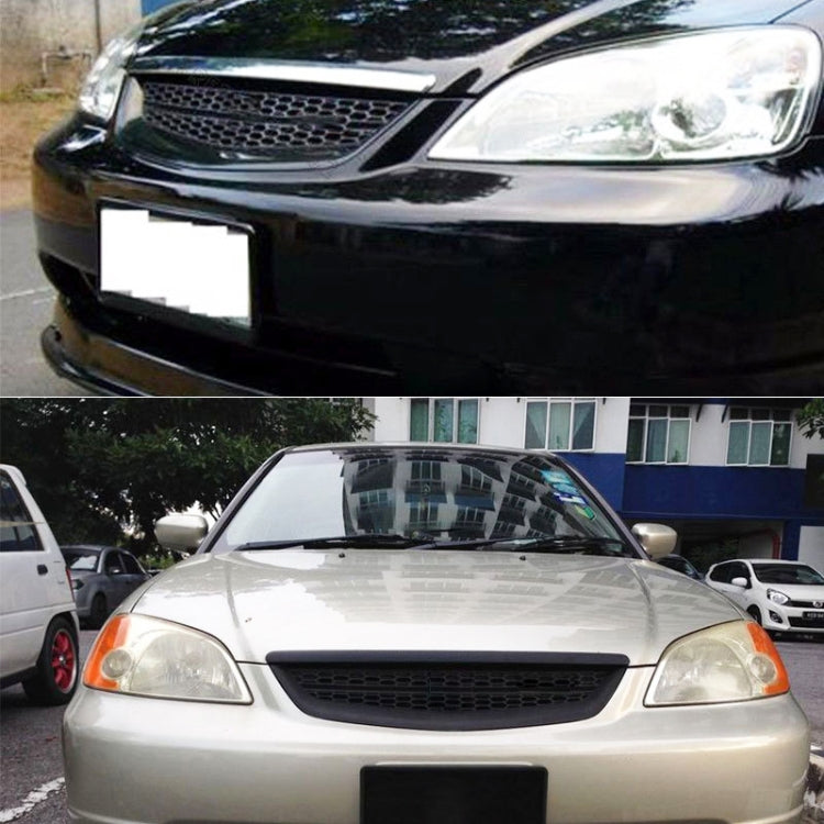 Car Front Racing Front Grille Grid ABS Insect Net for Honda Civic 2001-2003 - Others by PMC TechLife | Online Shopping South Africa | PMC TechLife | Buy Now Pay Later Mobicred