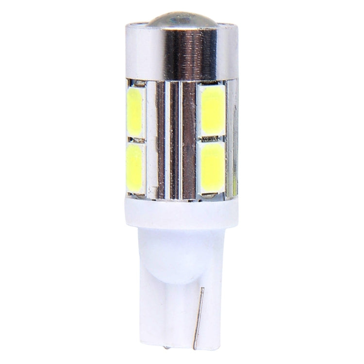 2 PCS T10 6W White Light 10 SMD 5630 LED Car Clearance Lights Lamp, DC 12V - Clearance Lights by PMC Jewellery | Online Shopping South Africa | PMC Jewellery | Buy Now Pay Later Mobicred