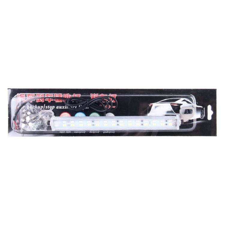 10W 30 LED SMD 2835 White Light + Red Light Car Backup Auxiliary Light Brake Light, DC 12V Cable Length: 60cm - Brake Lights by PMC Jewellery | Online Shopping South Africa | PMC Jewellery | Buy Now Pay Later Mobicred