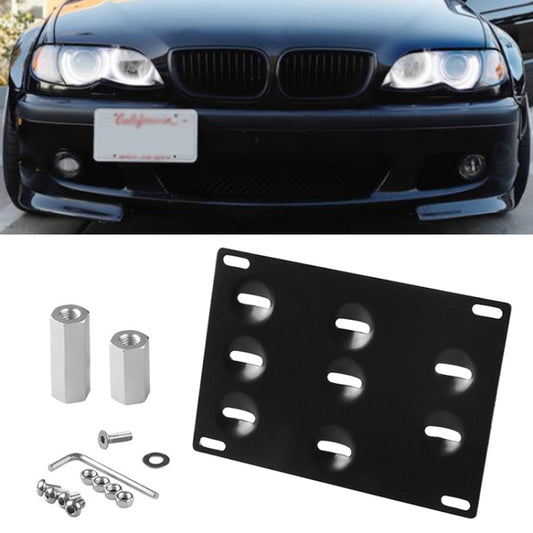 Car Front Bumper Tow Hook License Plate Mounting Bracket Holder for Mazda / Lexus - License Plate Covers & Frames by PMC Jewellery | Online Shopping South Africa | PMC Jewellery | Buy Now Pay Later Mobicred