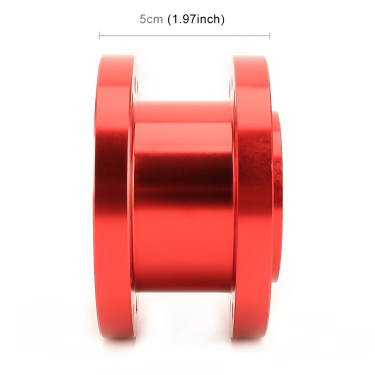 Car Steering Wheel Quick Release Base Heightening Pad (Red) - Steering Wheel Accessories by PMC TechLife | Online Shopping South Africa | PMC TechLife | Buy Now Pay Later Mobicred