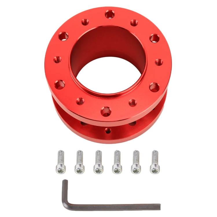 Car Steering Wheel Quick Release Base Heightening Pad (Red) - Steering Wheel Accessories by PMC TechLife | Online Shopping South Africa | PMC TechLife | Buy Now Pay Later Mobicred