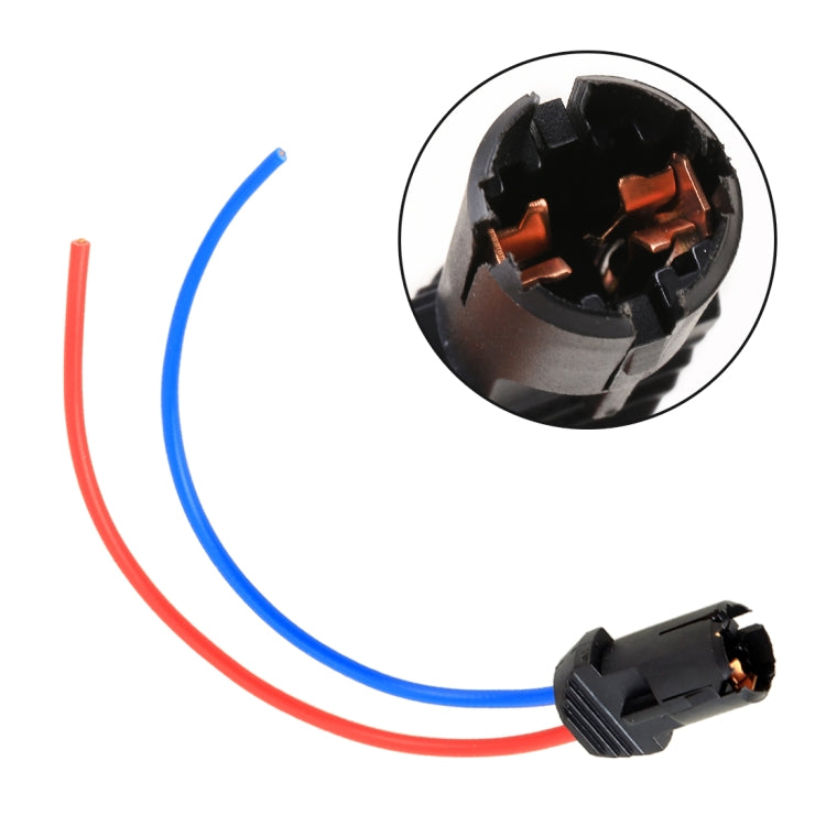 T10 Halogen Lamp Bulb Holder Base with Wire - Wires by PMC TechLife | Online Shopping South Africa | PMC TechLife | Buy Now Pay Later Mobicred