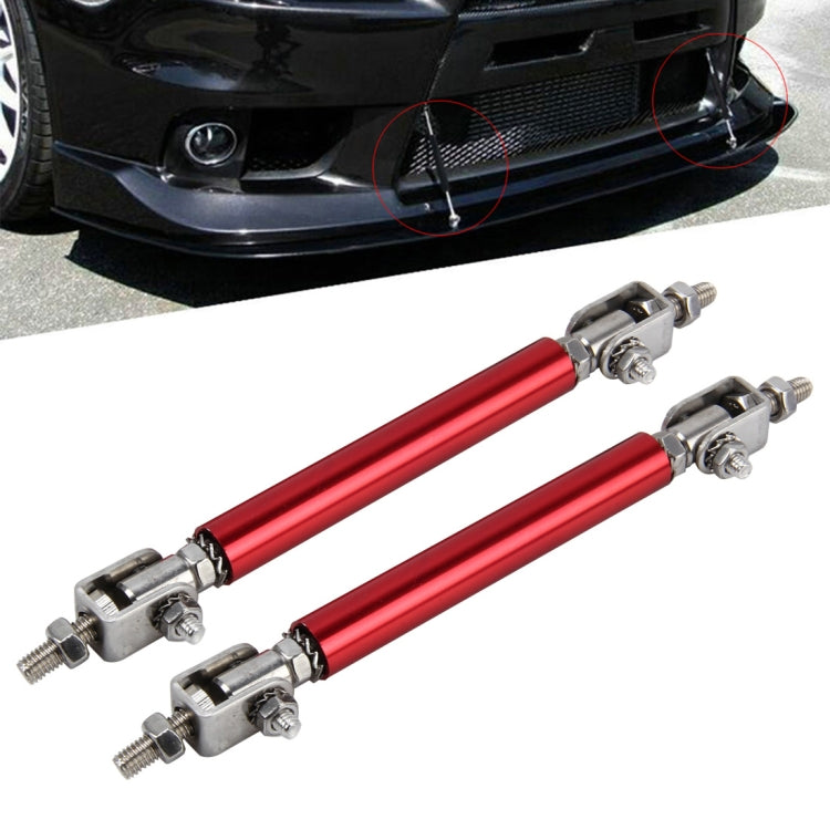 2 PCS Car Modification Large Surrounded By The Rod Telescopic Lever Front and Rear Bars Fixed Front Lip Back Shovel Adjustable Small Rod, Length: 20cm(Red) - Trunk & Bumper Accessories by PMC TechLife | Online Shopping South Africa | PMC TechLife | Buy Now Pay Later Mobicred